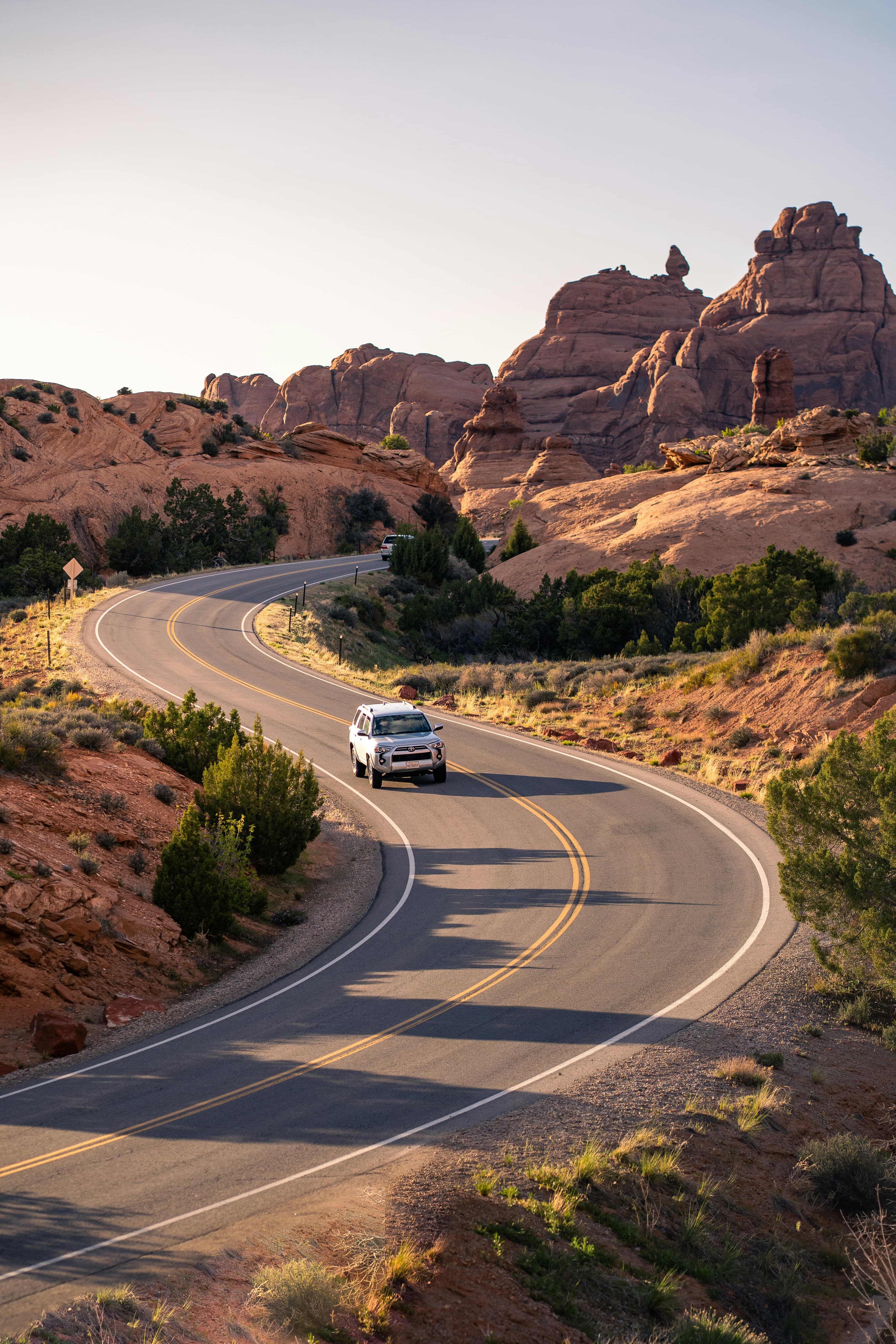 Zenvo vehicle on a desert canyon road